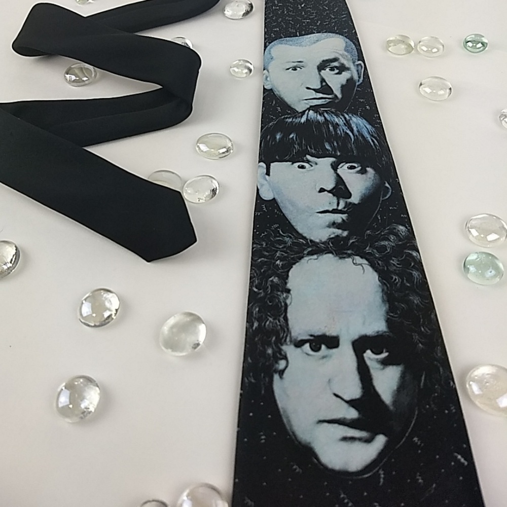 The Three Stooges Retro Ralph Marlin tie